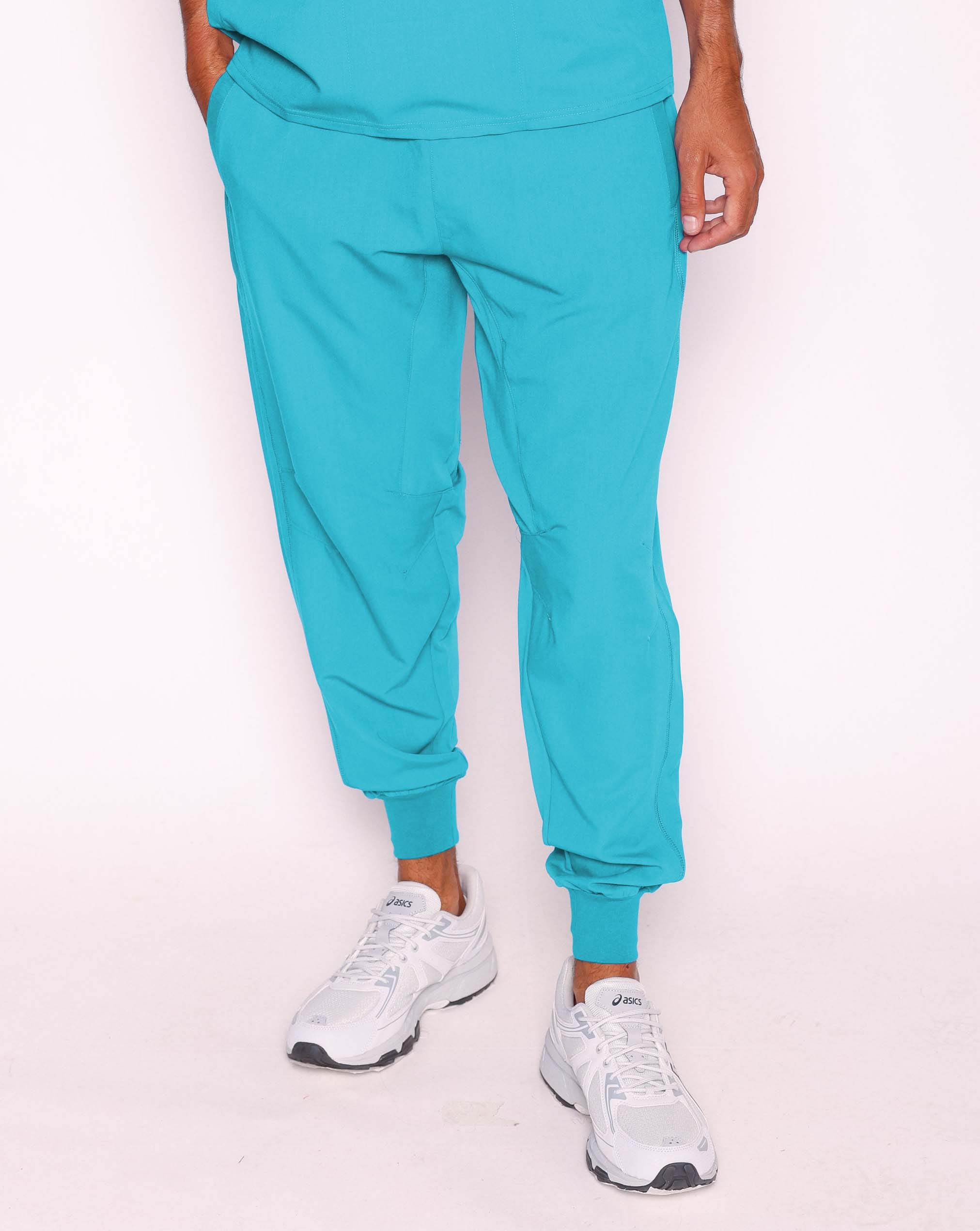 Maxwell Scrub Joggers - Teal