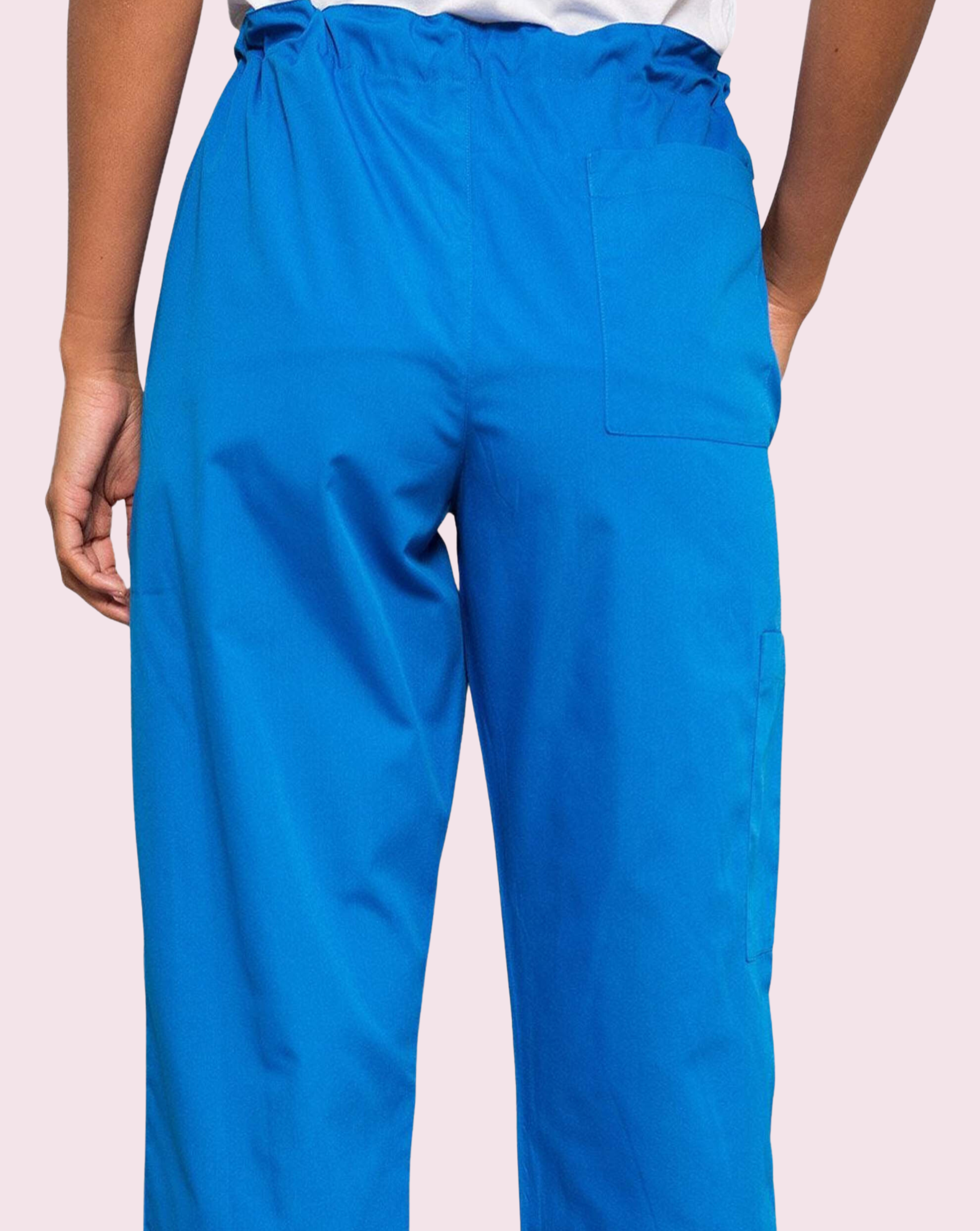 Newbury Unisex Drawstring Scrub Trousers - Royal Blue