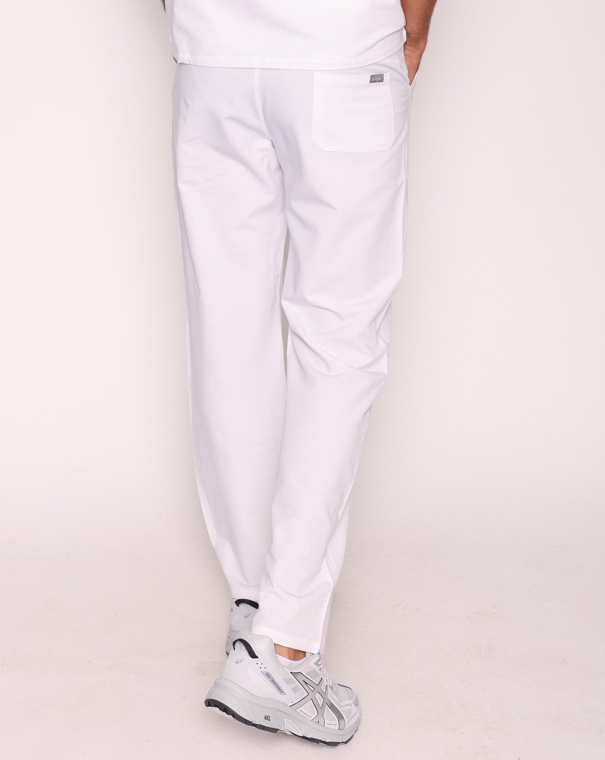 Otto Scrub Trouser - White