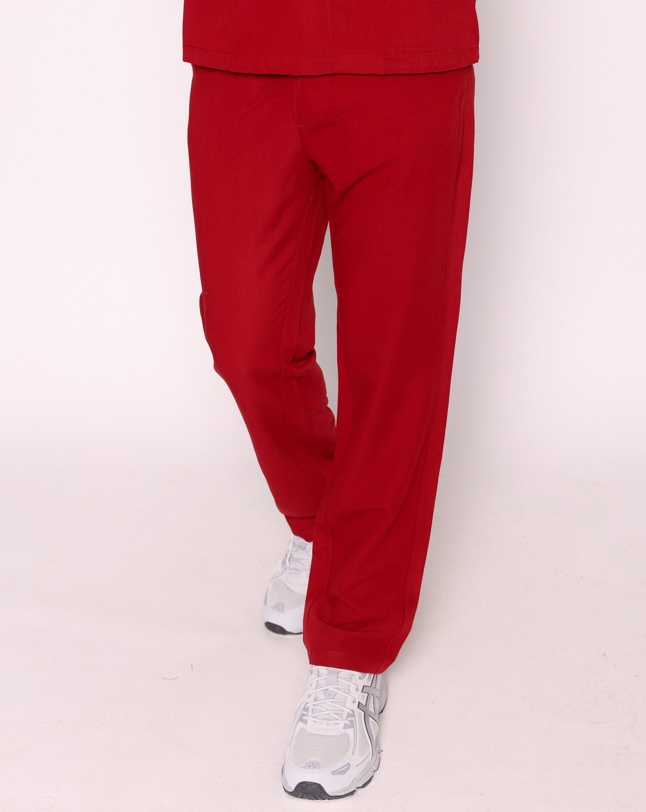 Otto Scrub Trouser - Burgundy