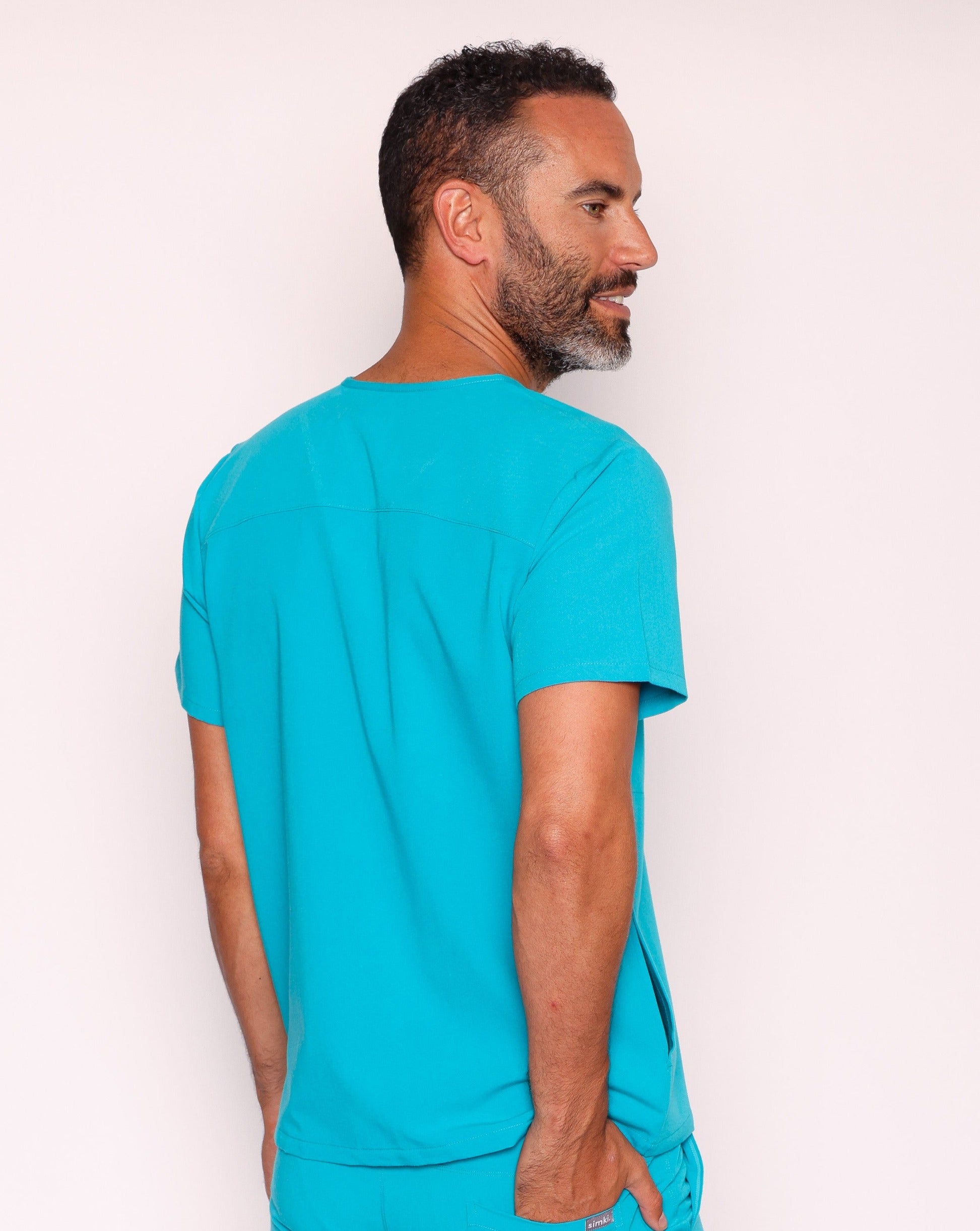 Oscar Scrub Top - Teal