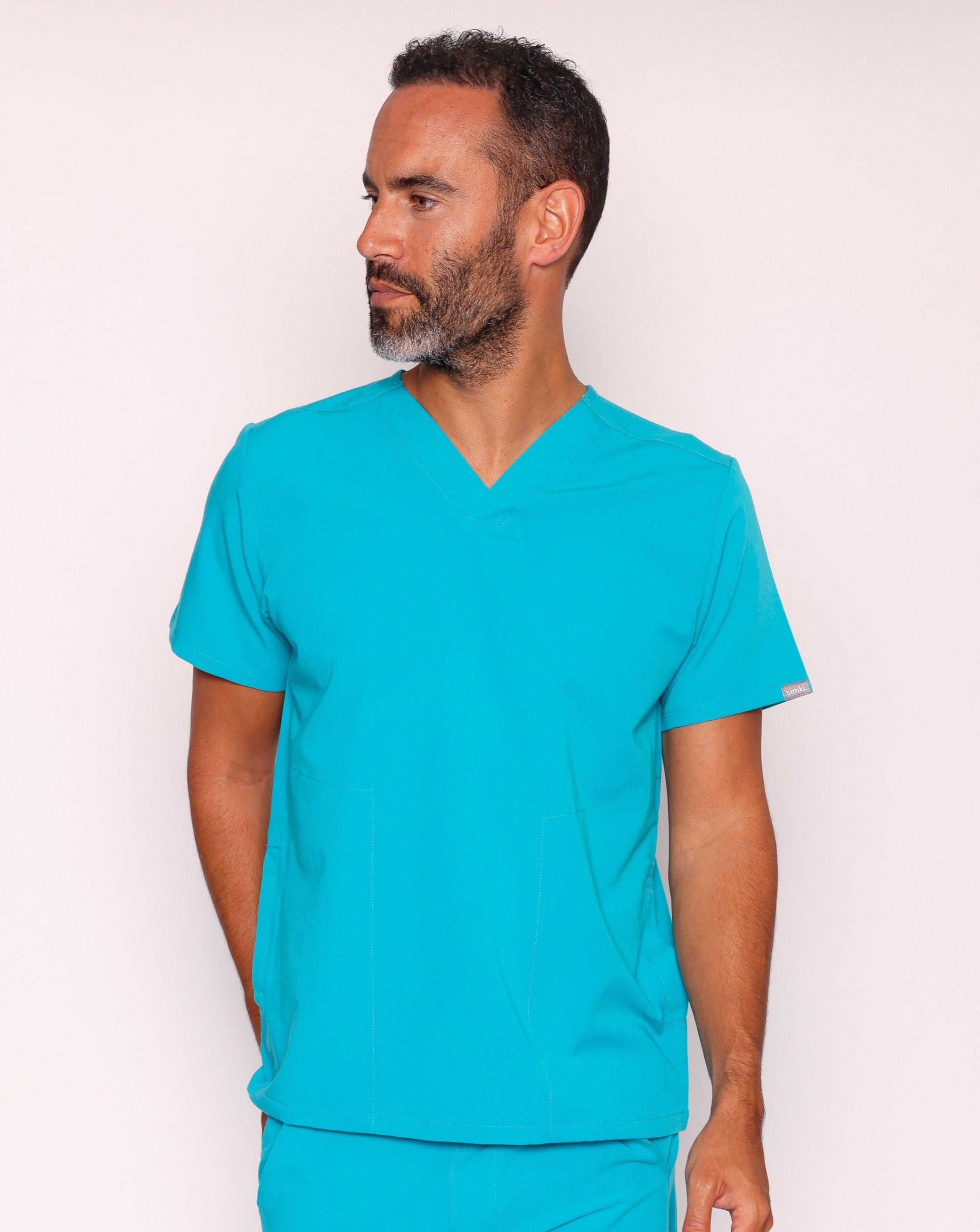 Oscar Scrub Top - Teal