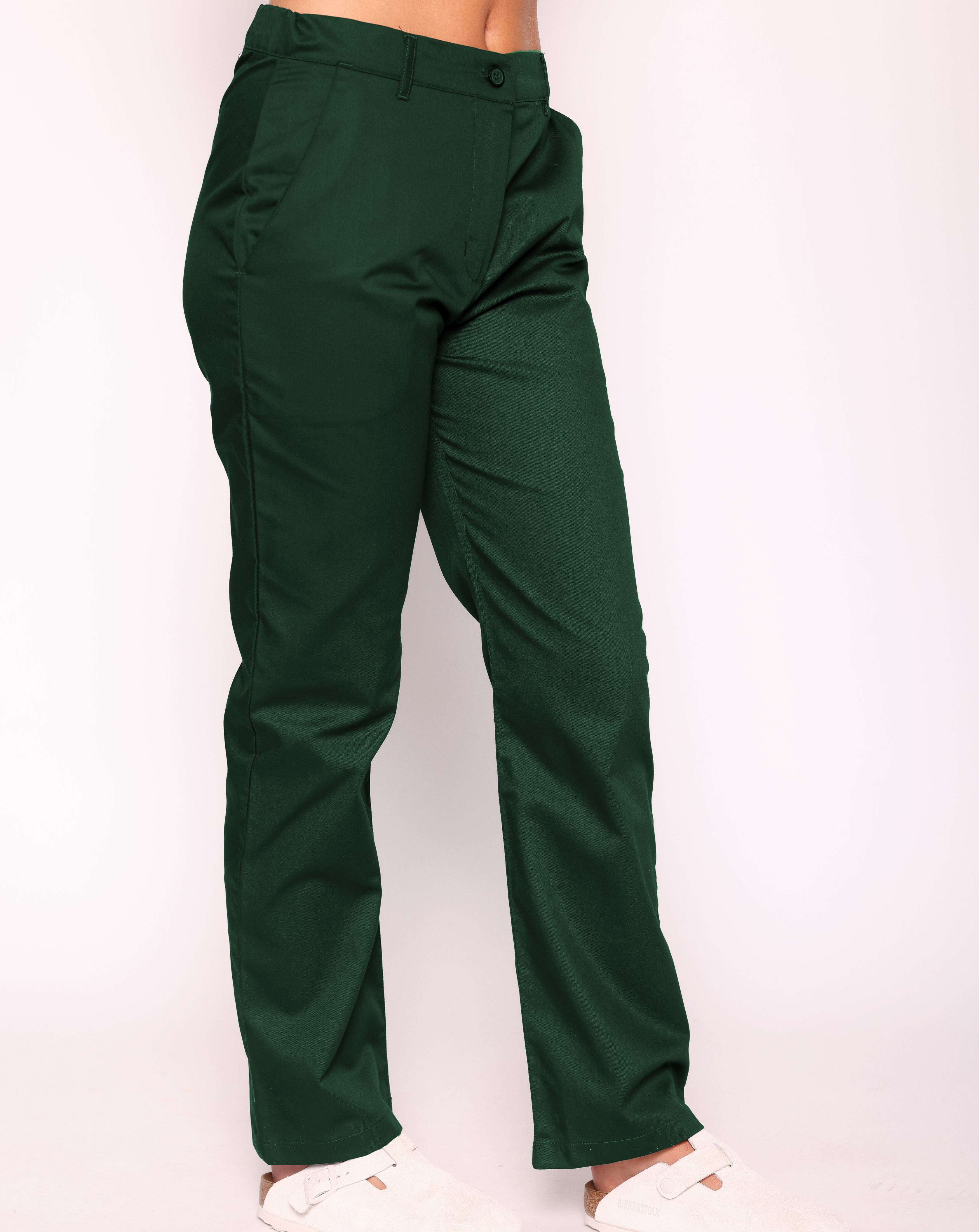 Ladies Side Elasticated Trousers