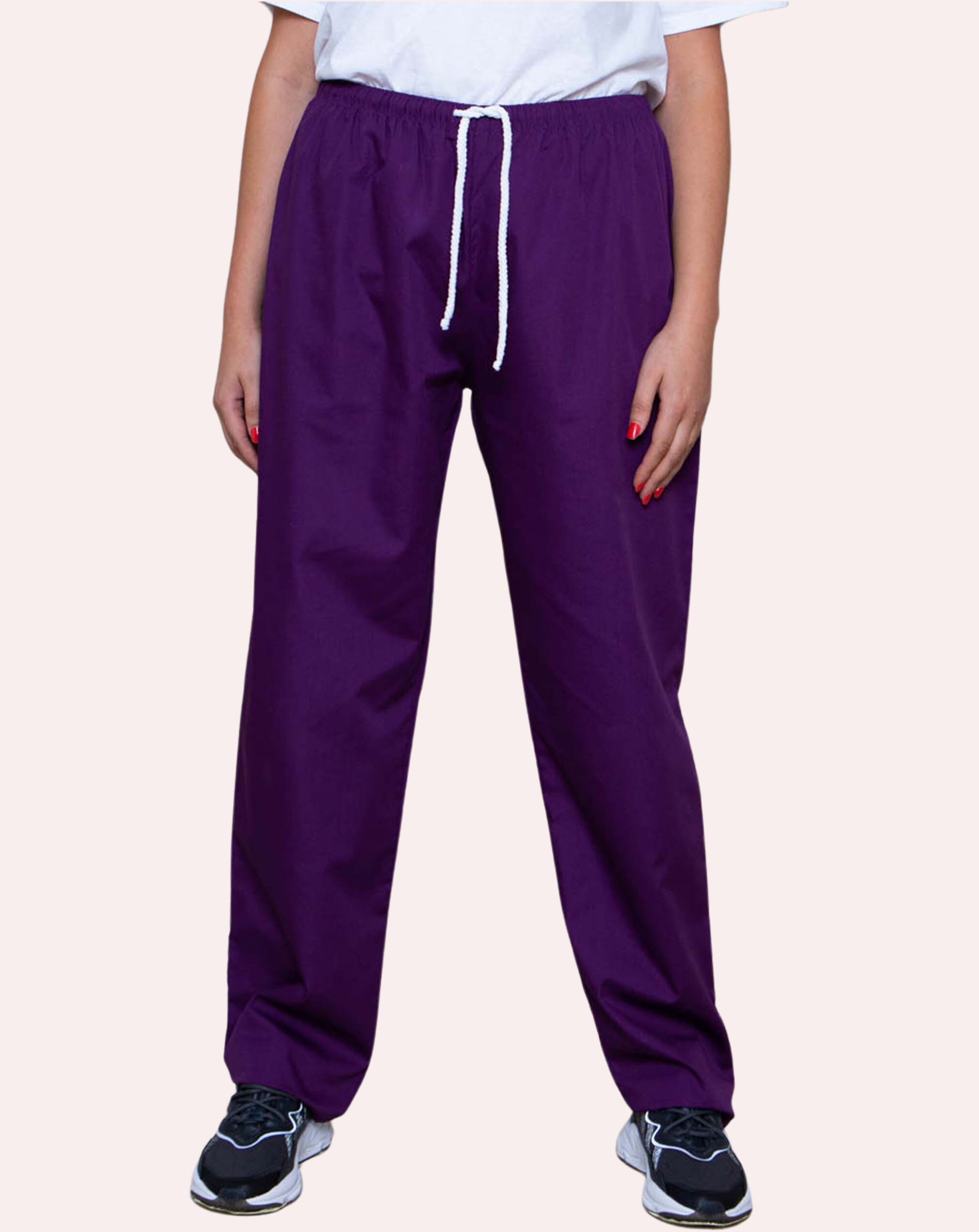 Aria Unisex Lightweight Scrub Trousers - Amethyst Purple