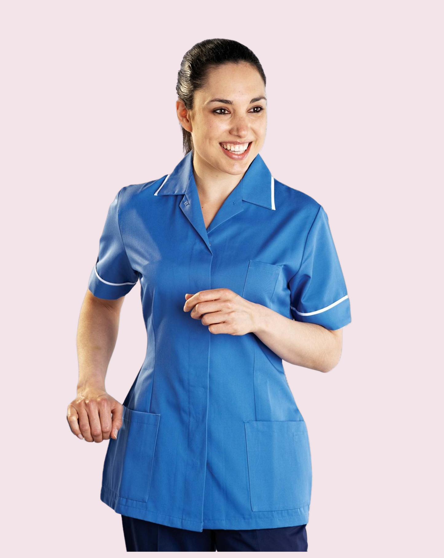 Claira Revere Collar Healthcare Tunic – Uniforms4Healthcare